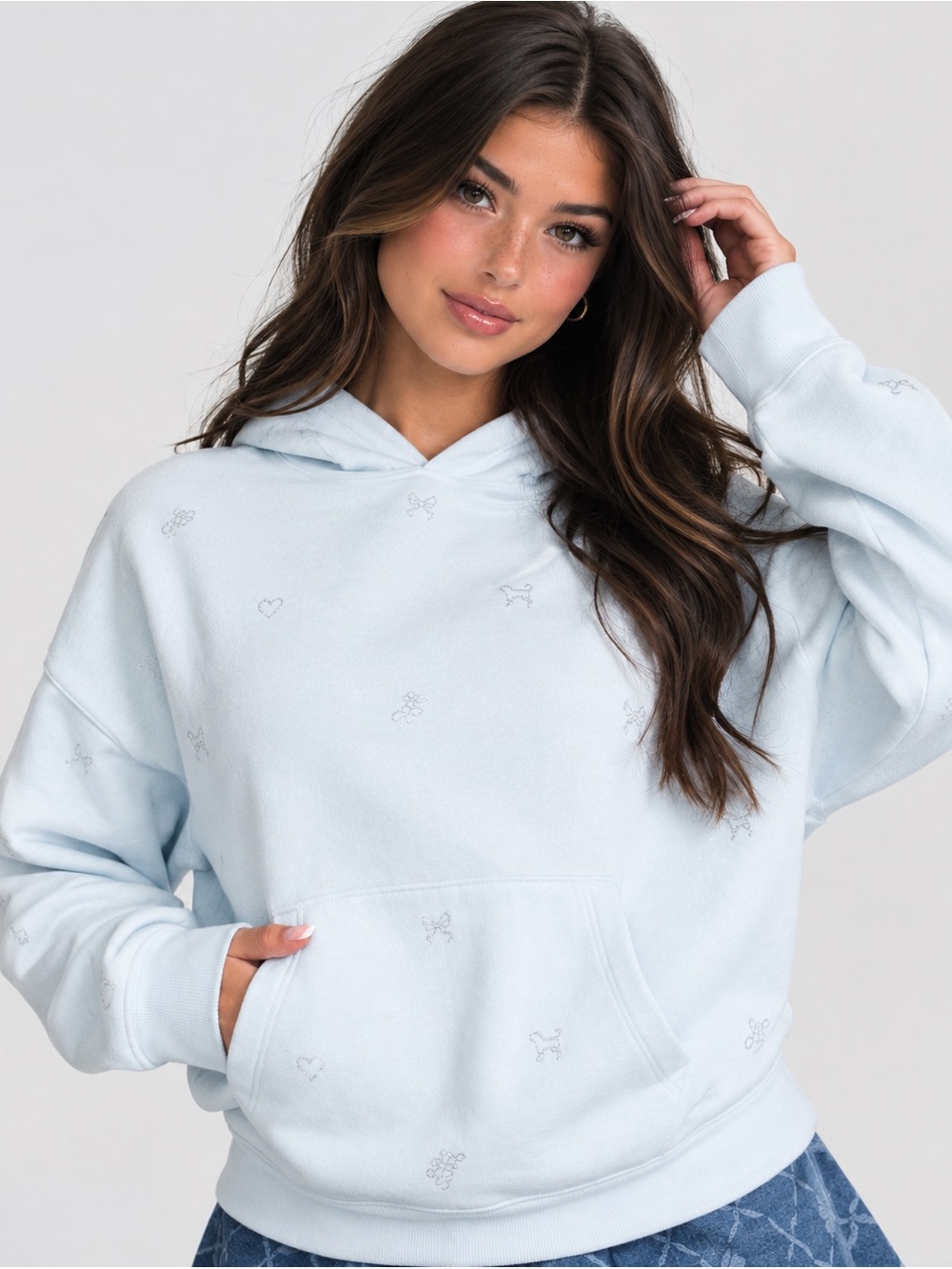 PINK Victorias Secret LOVESHACK Fancy Hoodie